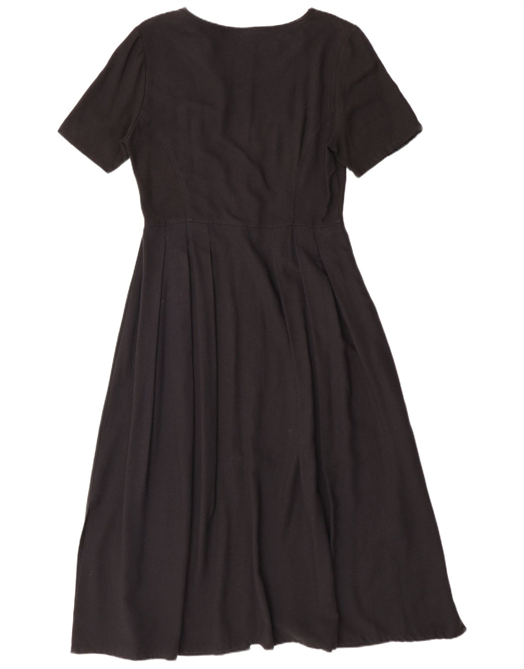 TREND Dame Maxi Dress UK 10 Small Black Viscose