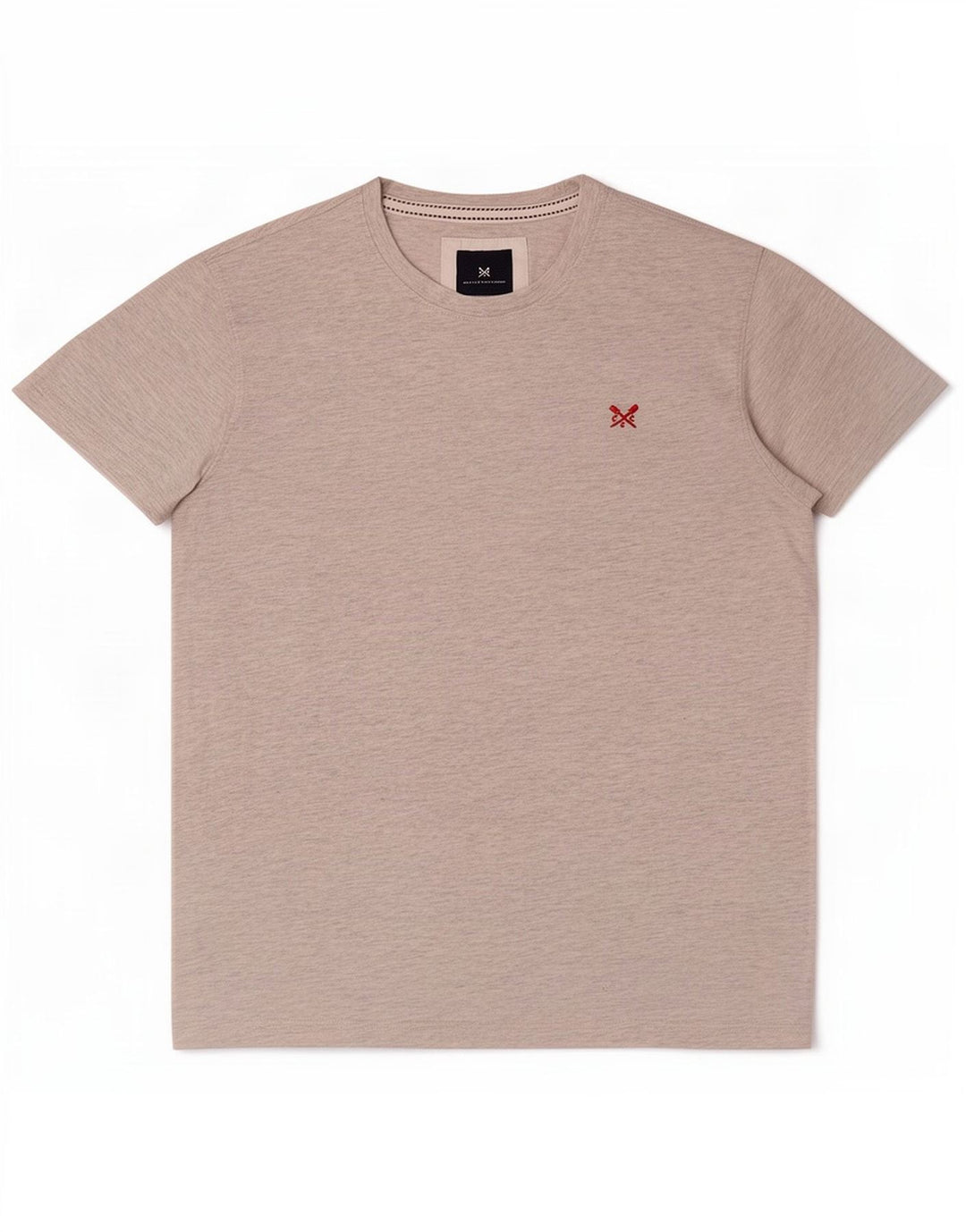 Besætningstøj Herre T-shirt Top mellemgrå bomuld