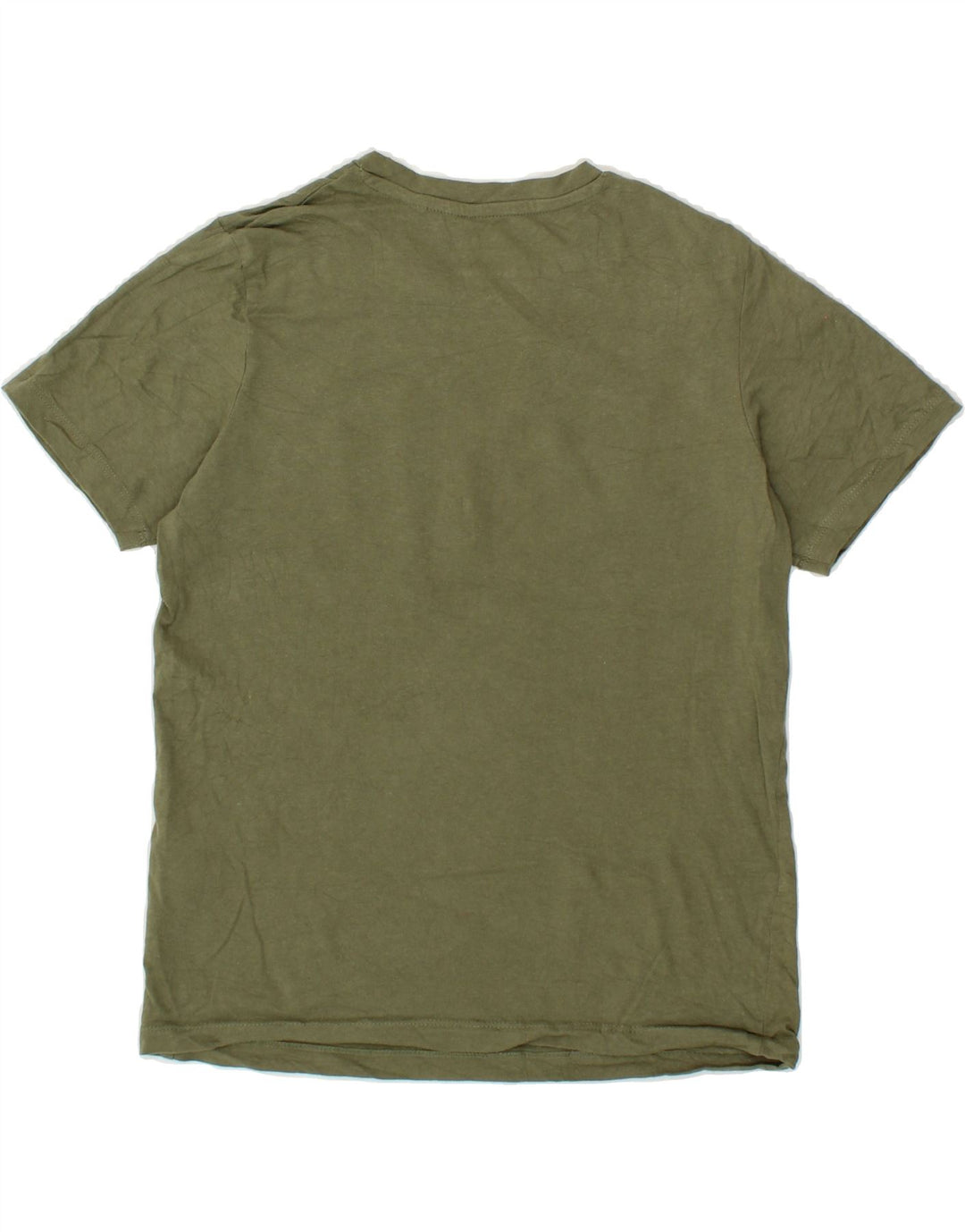 JACK & JONES Boys Graphic T-Shirt Top 11-12 Years Khaki Vintage Jack & Jones and Second-Hand Jack & Jones from Messina Hembry 