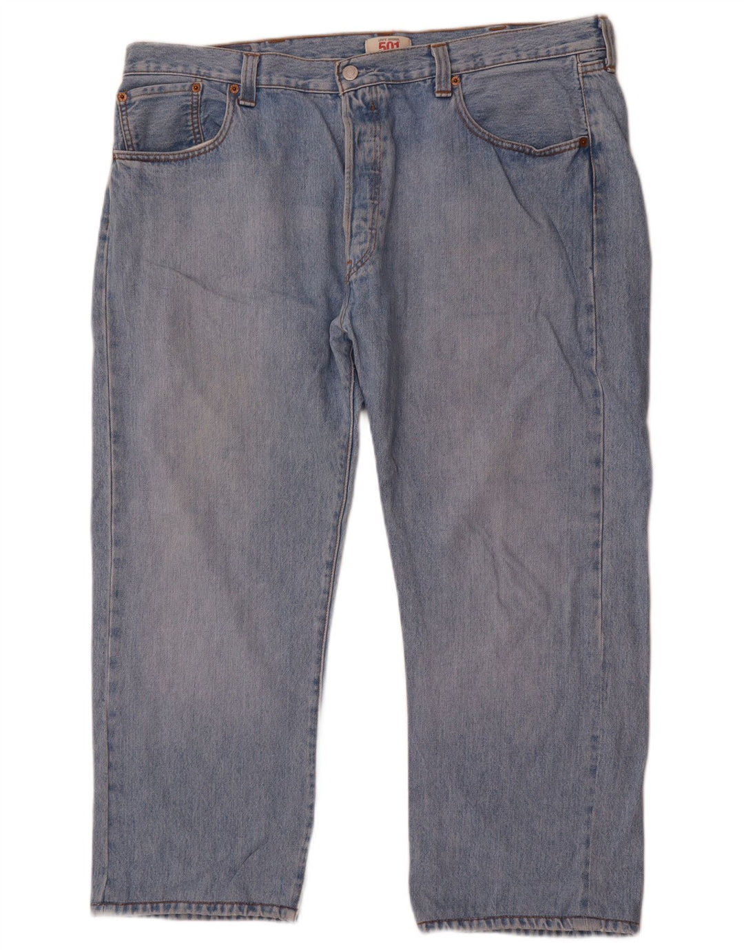 Levi's Herre 501 Straight Jeans W40 L26 Blå Bomuld