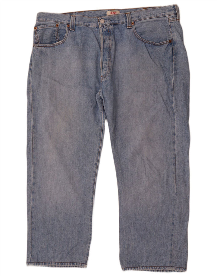 Levi's Herre 501 Straight Jeans W40 L26 Blå Bomuld