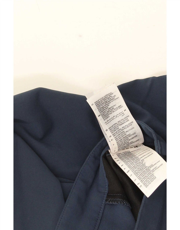Adidas Slim Chino-bukser til mænd W36 L30 Marineblå polyester