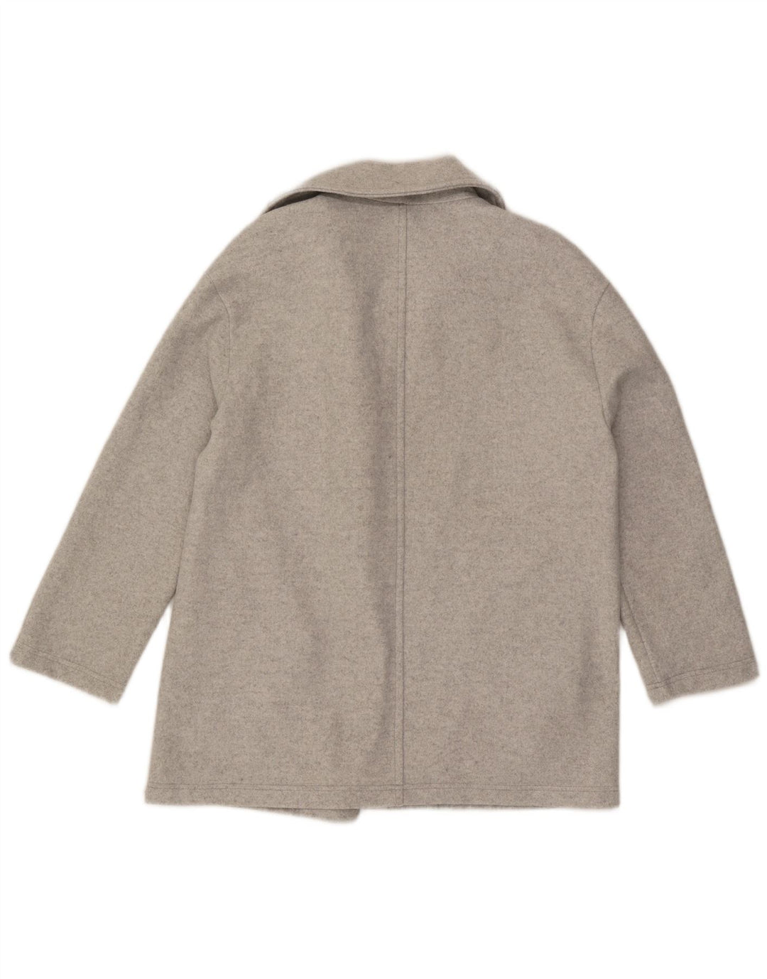 Zara oversized cardigan sweater til kvinder UK 14 Medium Grey Polyester