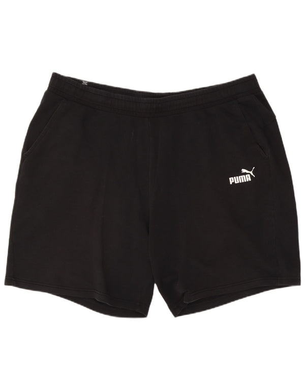 Puma Mens Sport Shorts 3XL  Black Cotton