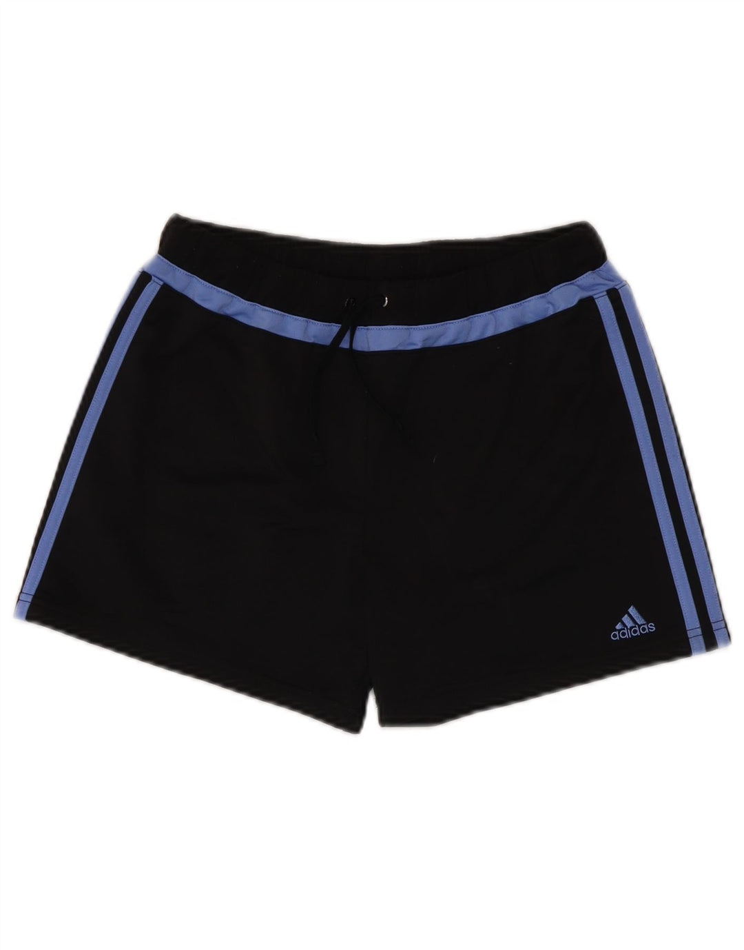 ADIDAS sportsshorts til kvinder UK 10 Small Black Polyester