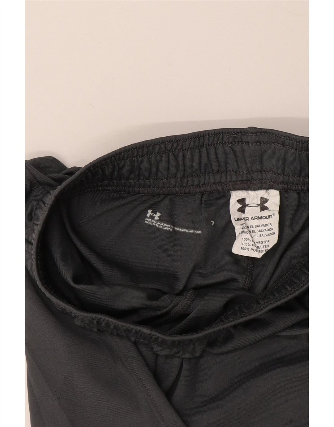 Under Armour drenge grafiske sportsshorts 6-7 år grå polyester