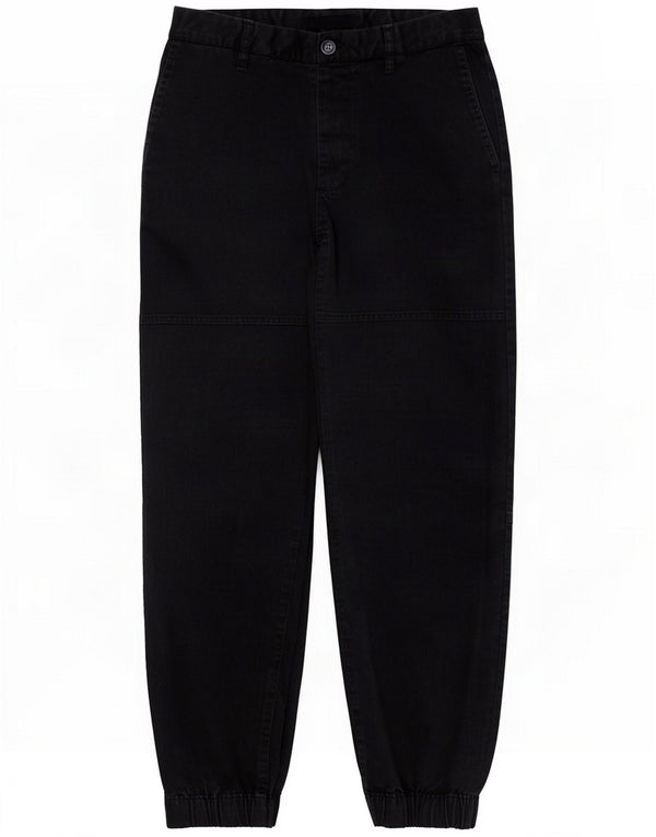 Armani Exchange Chinobukser til mænd W31 L26 Sort bomuld