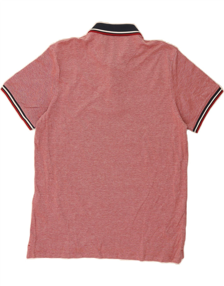 JACK & JONES Mens Polo Shirt 2XL Red Cotton Vintage Jack & Jones and Second-Hand Jack & Jones from Messina Hembry 