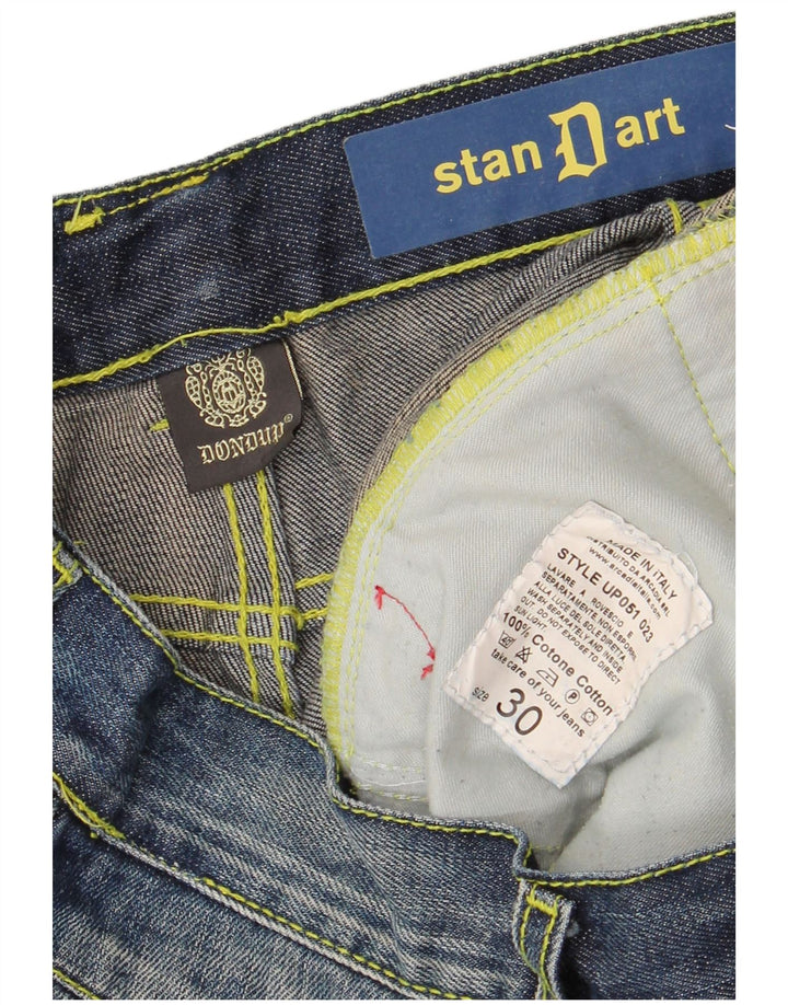 DONDUP Herre Stan Dart Straight Jeans W30 L33 Marineblå Bomuld