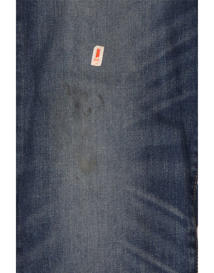 Levi's Herre 508 almindelige tilspidsede jeans W33 L32 blå bomuld