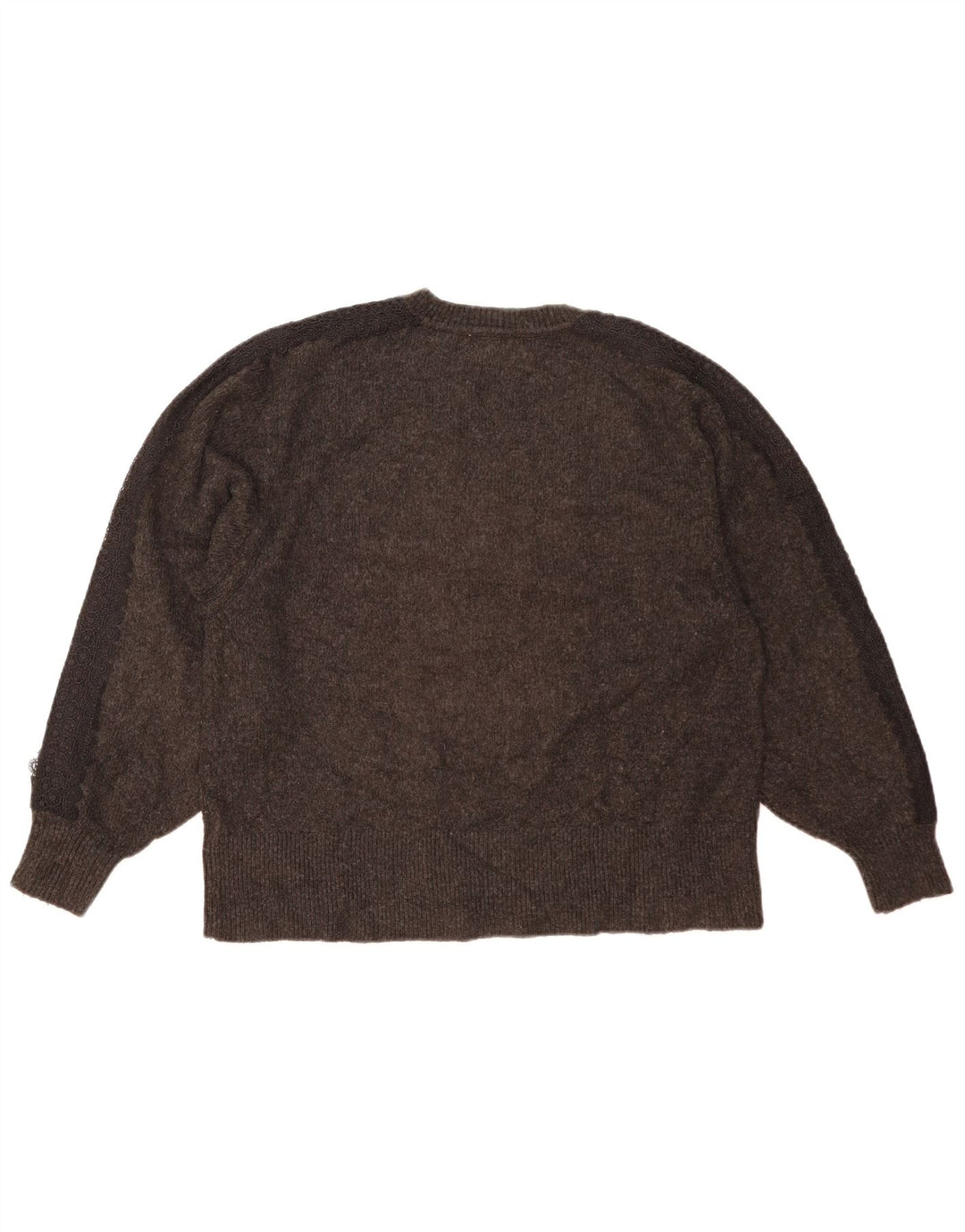 Zara Dame Oversized V-hals sweater UK 10 Small Grey