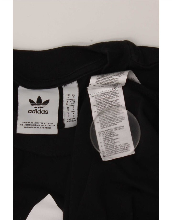 Adidas Herre grafisk T-shirt top lille sort bomuld