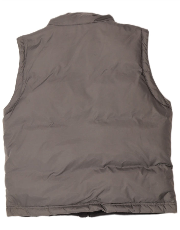 Champion Herre Vendbar Polstret Gilet UK 40 Stor Sort Polyamid