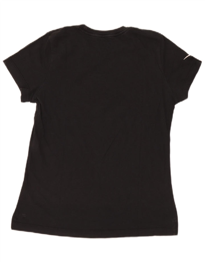 Nike T-shirt top mellem sort bomuld til mænd