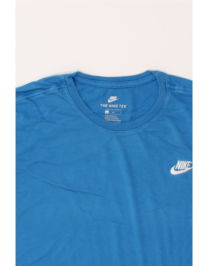 NIKE Mens T-Shirt Top Medium Blue Cotton Vintage Nike and Second-Hand Nike from Messina Hembry 