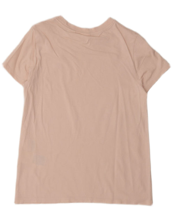 Levi's Dame T-Shirt Top UK 10 Lille Pink Bomuld