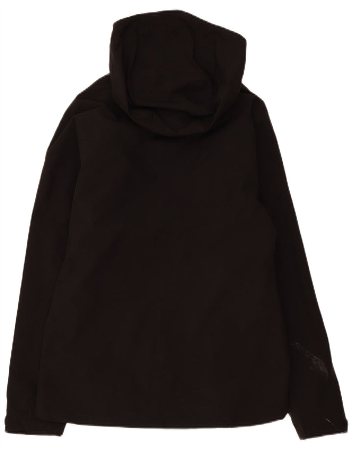 Mountain Warehouse Dame Regnjakke med hætte UK 8 Lille sort polyester