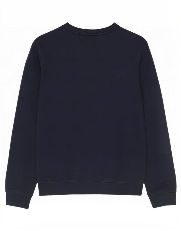 Tommy Hilfiger Herre Grafisk Sweatshirt Jumper Stor Marineblå Bomuld