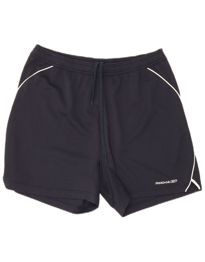 Reebok Sportshorts til mænd Medium Navyblå polyester