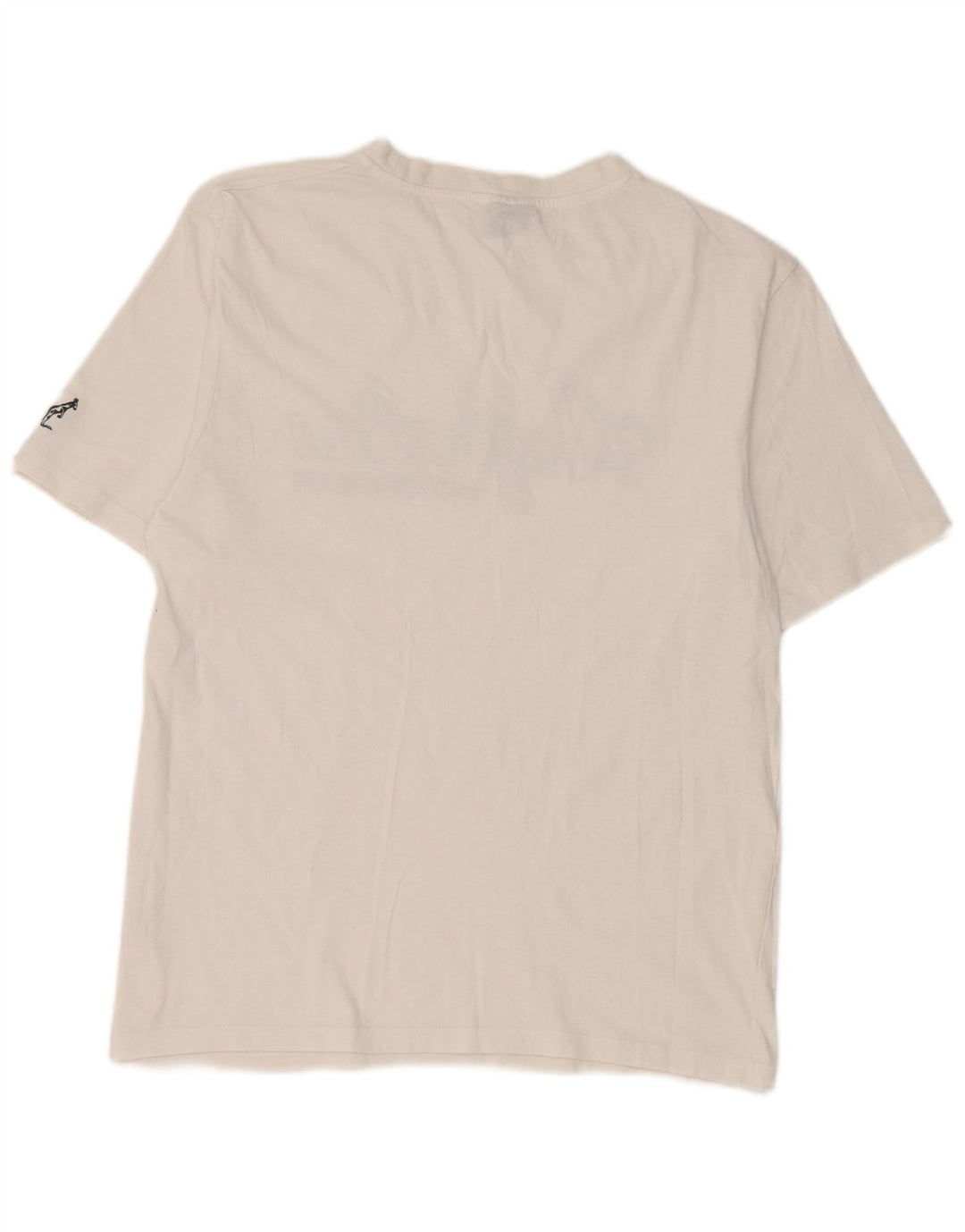 AUSTRALIAN L'ALPINA Herre Grafisk T-Shirt Top Stor Hvid