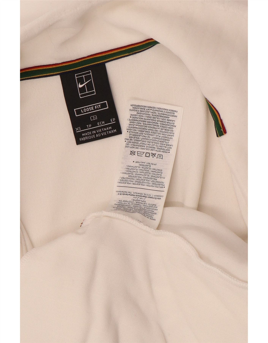 Nike Træningsdragt til mænd Topjakke XS Hvid Polyester