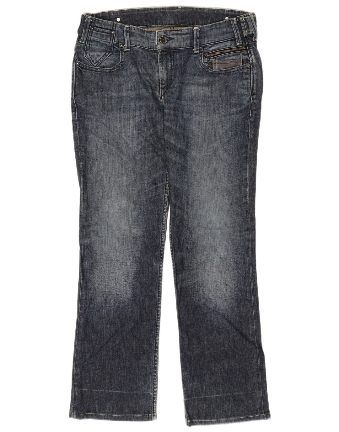 Levi's lige jeans til kvinder W32 L30 blå bomuld