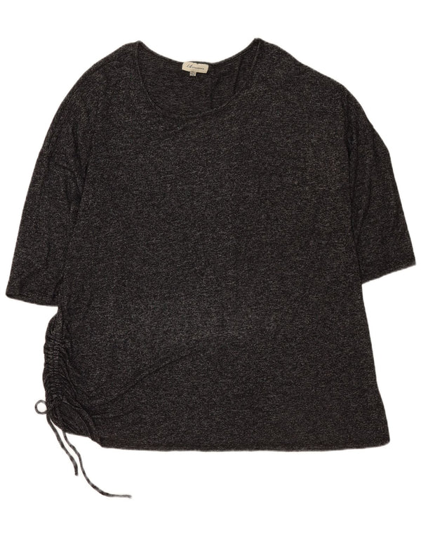 Marks & Spencer Womens Autograph 3/4-ærmet Shift Dress UK 20 2XL Grå