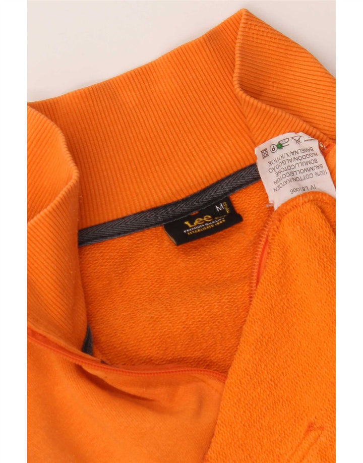 Lee Grafisk træningsdragt topjakke til kvinder UK 14 Medium Orange Colourblock