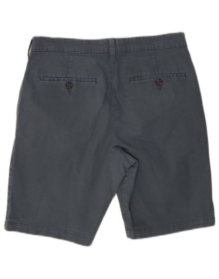 Marks & Spencer Chino Shorts til mænd W30 Medium Blue Bomuld