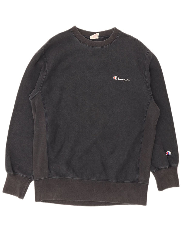 Champion Herre Sweatshirt Jumper 2XL Marineblå Bomuld