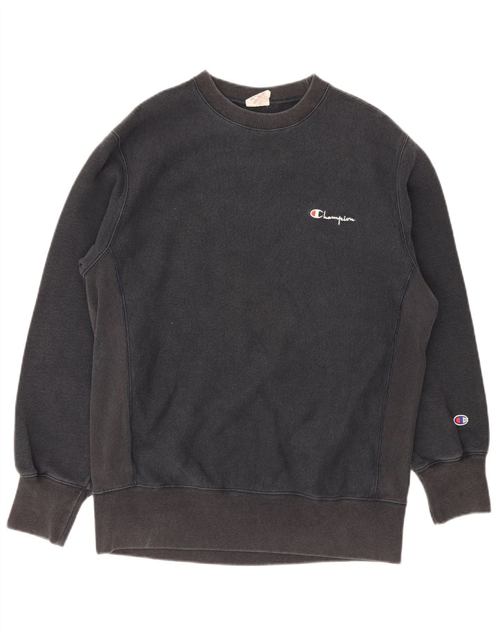 Champion Herre Sweatshirt Jumper 2XL Marineblå Bomuld