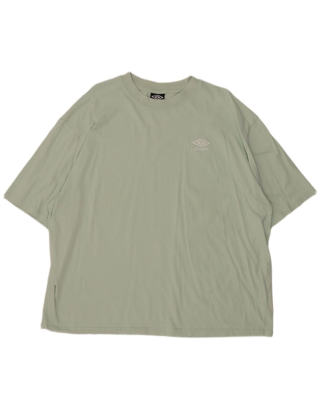 Umbro Herre T-Shirt Top 2XL Grøn Bomuld