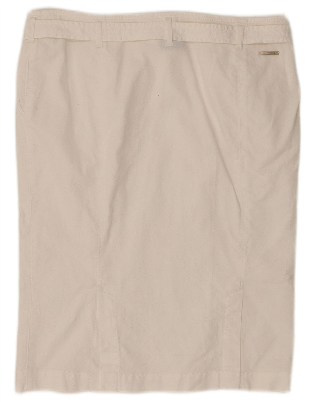 TRUSSARDI lige nederdel til kvinder IT 46 Large W34 Hvid