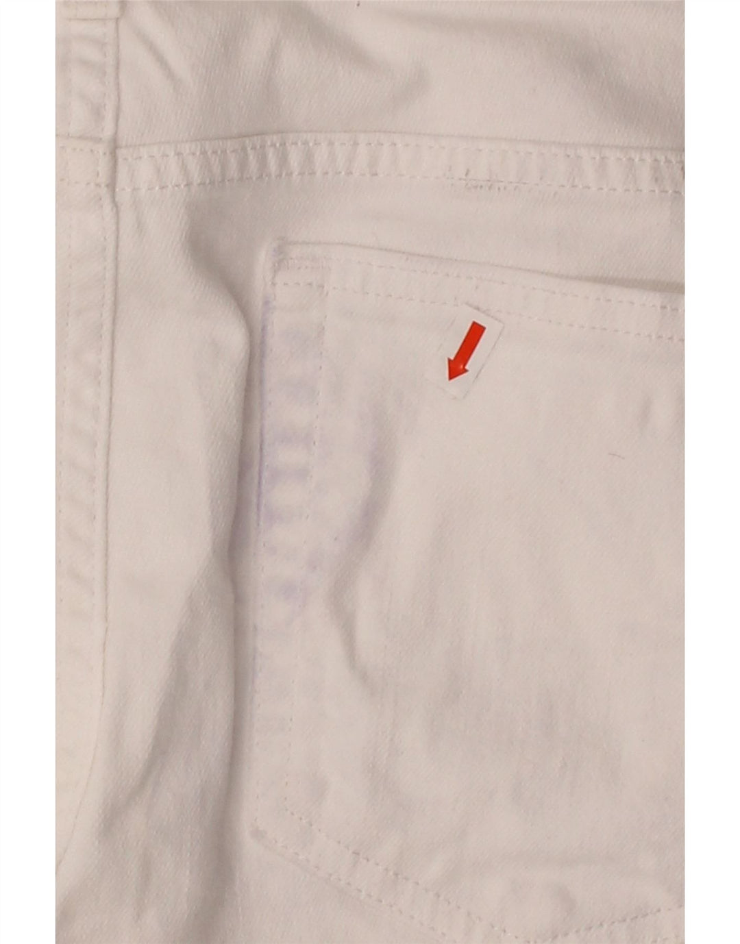 MICHAEL KORS Womens Capri Jeans US 12 Large W36 L23 White Cotton Vintage Michael Kors and Second-Hand Michael Kors from Messina Hembry 