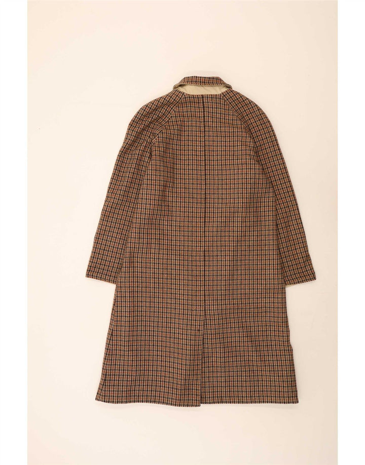 Vintage Womens Reversible Overcoat UK 12 Medium Beige Classic