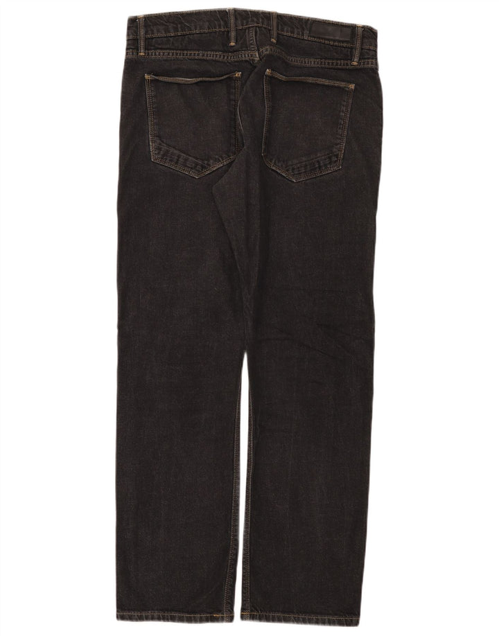 Marks & Spencer Herre Autograph Slim Jeans W34 L31 Sort Bomuld