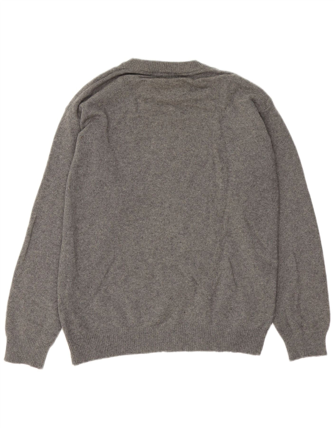 Marlboro Classics Herre Crew Neck Jumper Sweater Stor Grå Uld