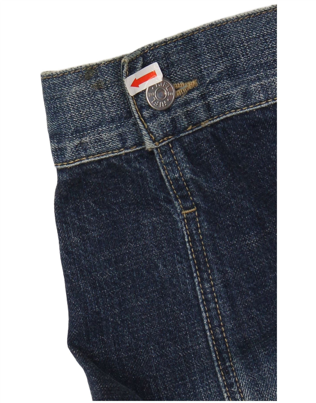 RIFLE Dame denimjakke UK 16 Large Blue Cotton