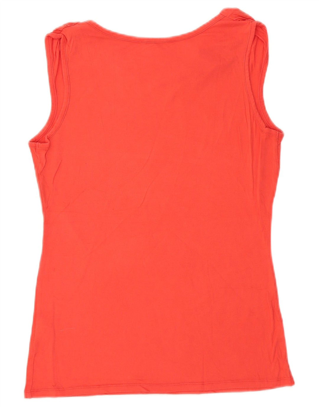Guess Womens Grafisk Vest Top UK 14 Medium Orange