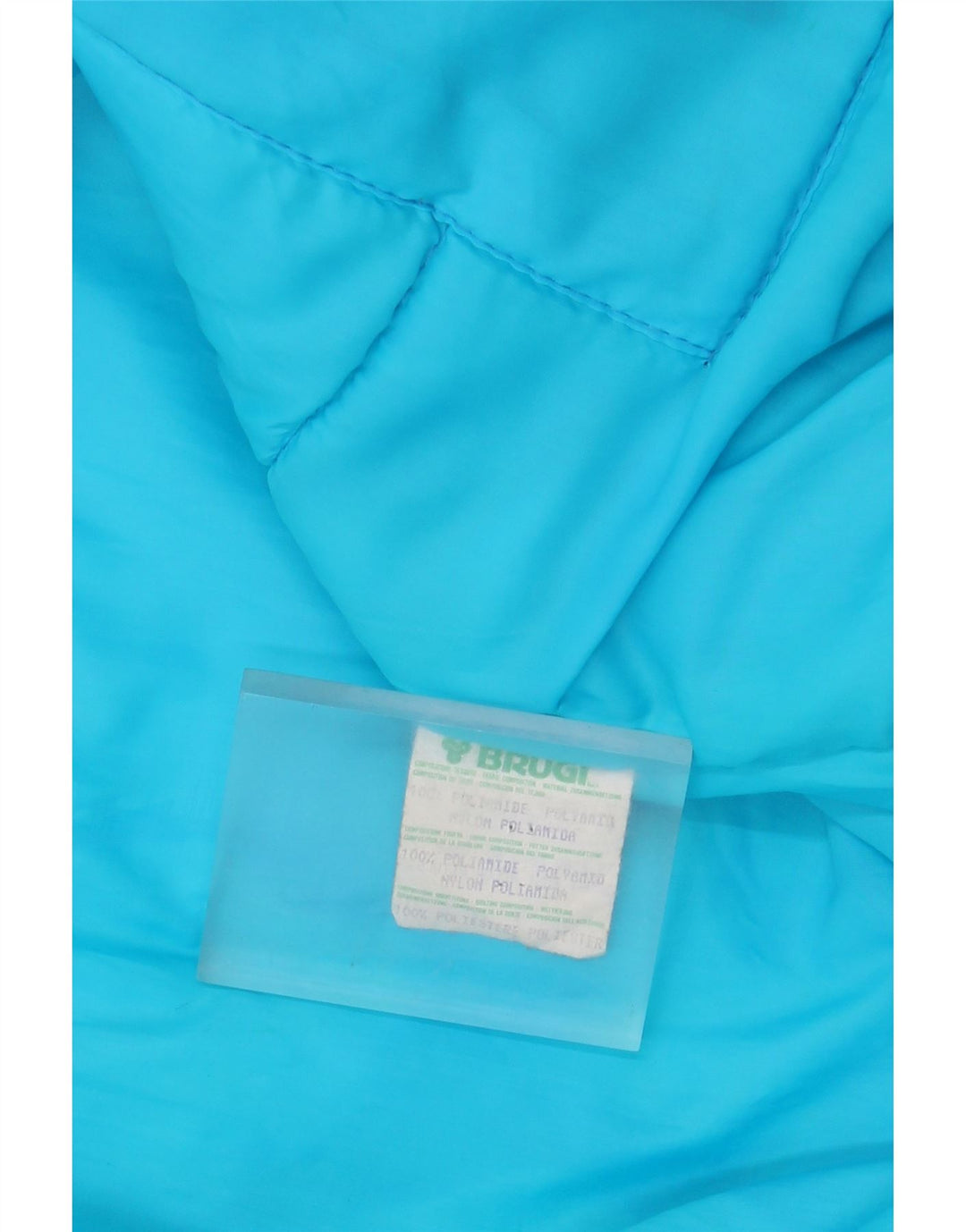 Brugi Herre Windbreaker Jacket IT 50 Large Blue Colourblock Polyamid