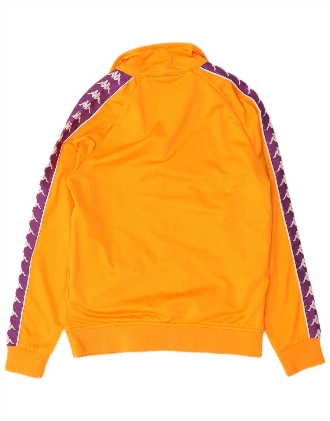 Kappa Grafisk træningsdragt topjakke til kvinder UK 10 Small Orange Colourblock