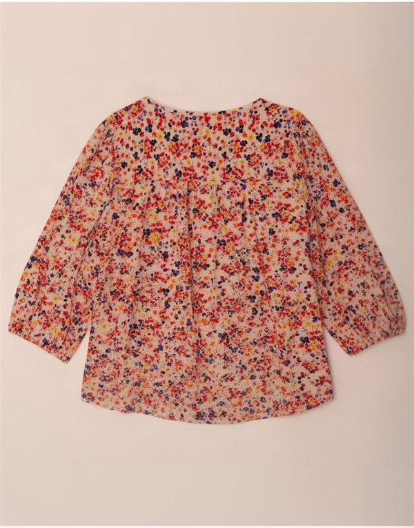 Marks & Spencer damebluse med 3/4 ærmer UK 18 XL Flerfarvet