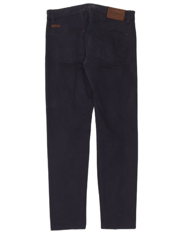 Marlboro Classics Slim Casual Bukser til mænd W32 L31 Marineblå