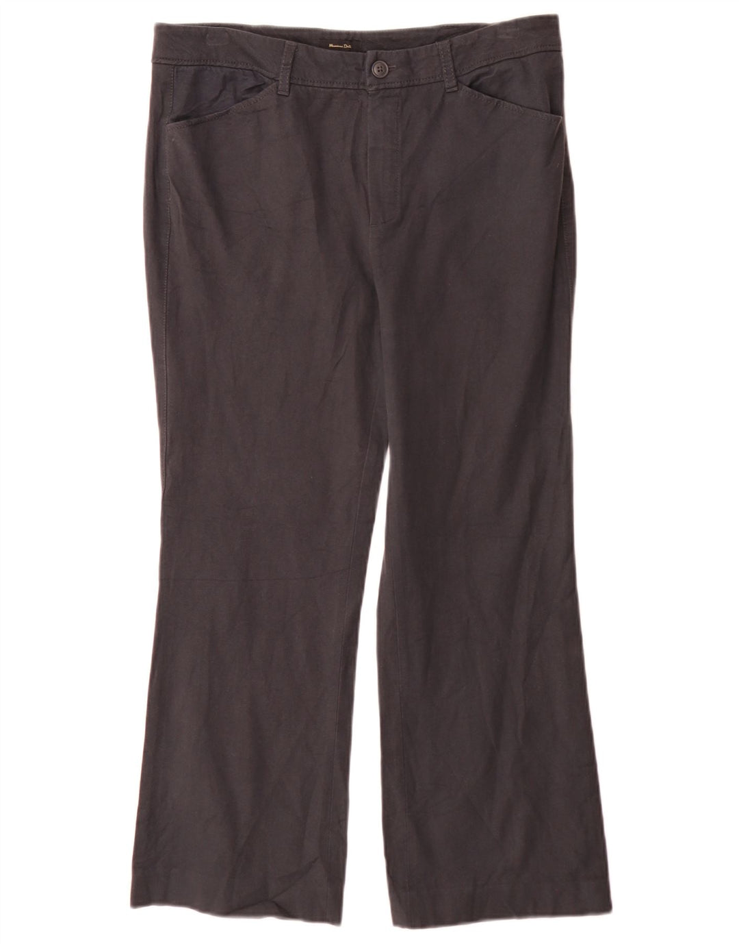Massimo Dutti Dame Bootcut Casual Bukser EU 42 Large W32 L27 Grå