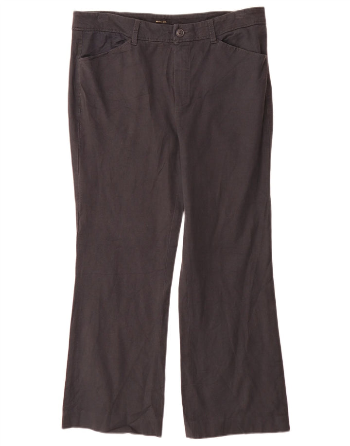 Massimo Dutti Dame Bootcut Casual Bukser EU 42 Large W32 L27 Grå
