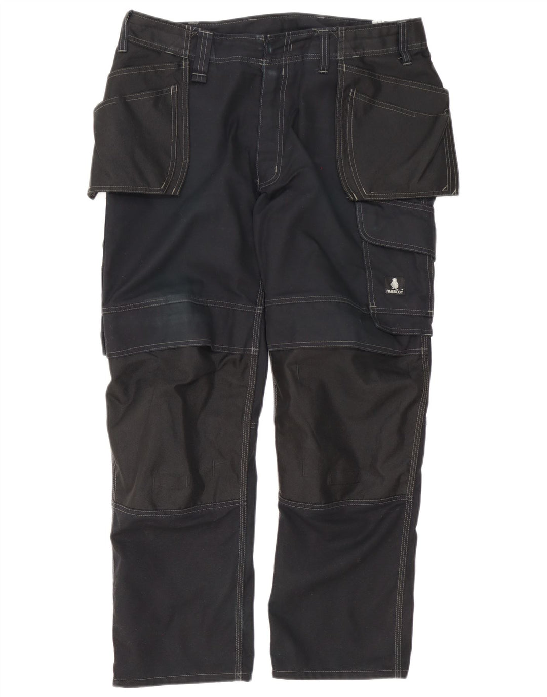 Maskot Herre Straight Cargo Bukser W36.5 L30 Sort Polyester