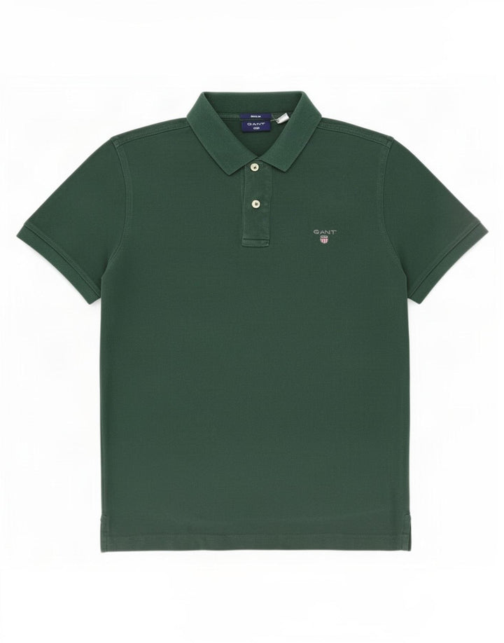 Gant Herre Regular Fit Polo Shirt Lille grøn bomuld