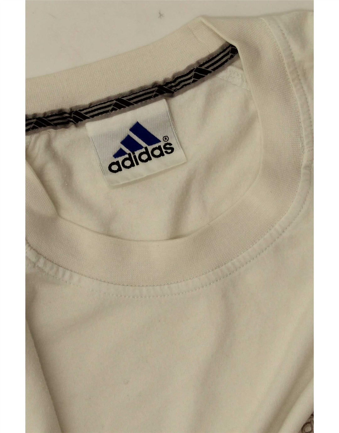 Adidas T-shirt top til mænd, stor hvid