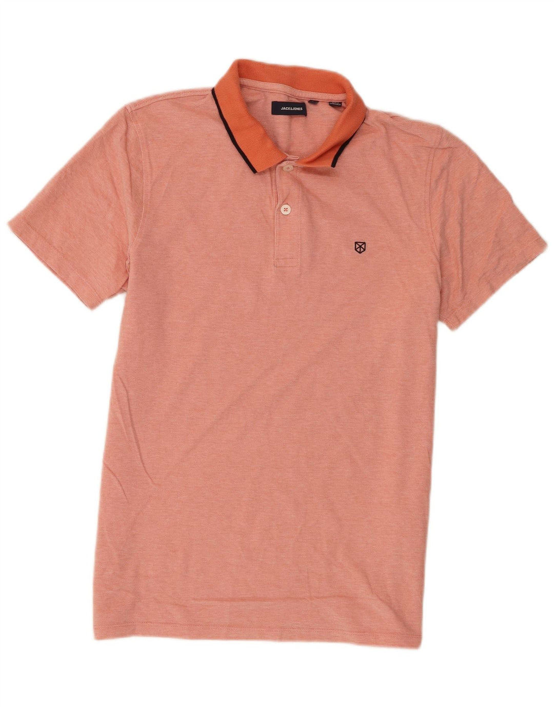 Jack & Jones herre poloskjorte stor orange bomuld