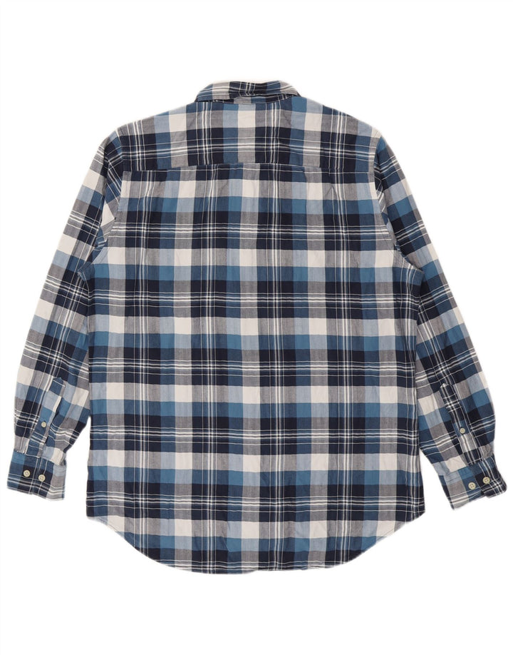Timberland Herre flannelskjorte Medium blå ternet bomuld